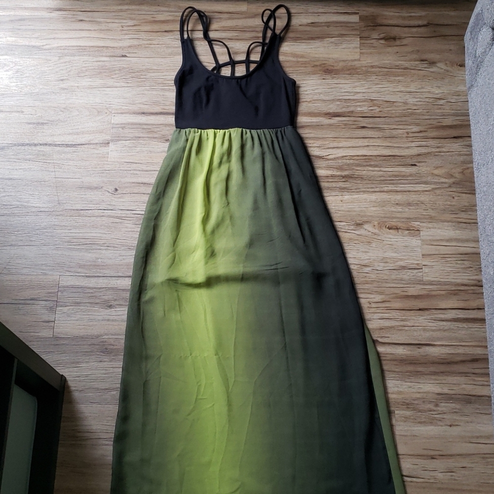 Green dress